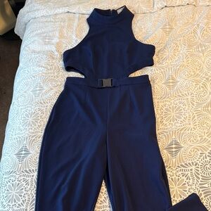 ASOS Navy Blue Women's Jumpsuit